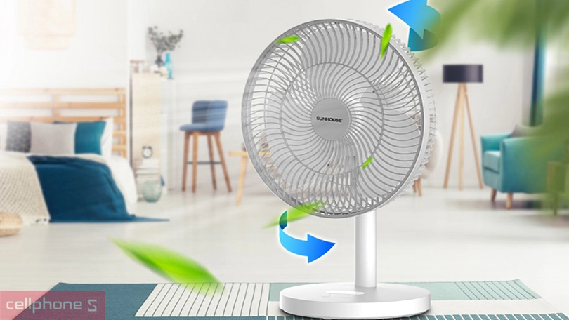Công suất quạt Sunhouse SHD7115
