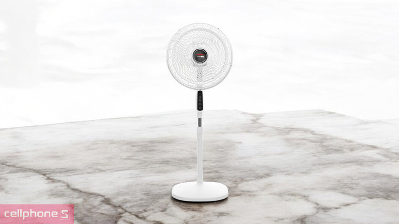 Thiết kế quạt đứng Tefal Turbo Life VH659690 55W