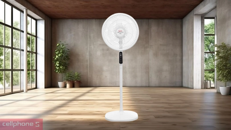 Độ ồn vận hành của quạt đứng Tefal Turbo Silen Plus VH689690