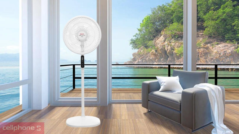 Điều khiển từ xa của quạt đứng Tefal Turbo Silen Plus VH689690