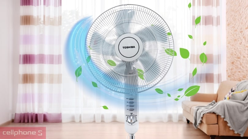 Thiết kế quạt Toshiba F-LSA10(H)VN