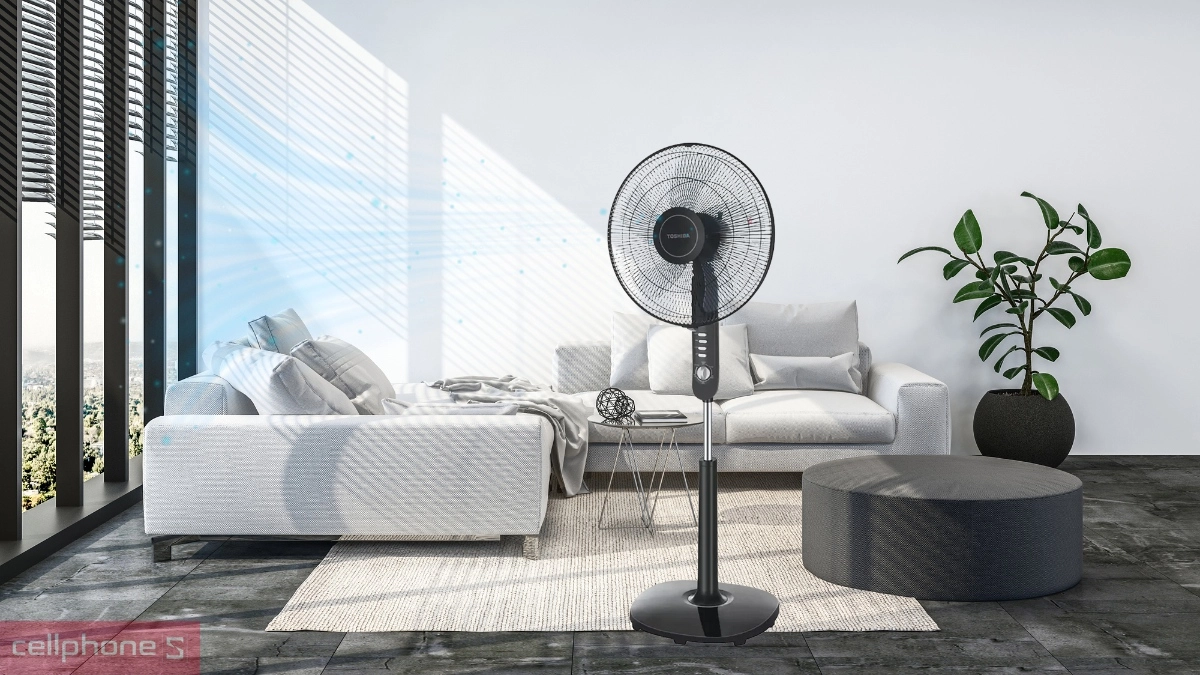 Chế độ thông minh của quạt đứng Toshiba F-LSA10(K)VN