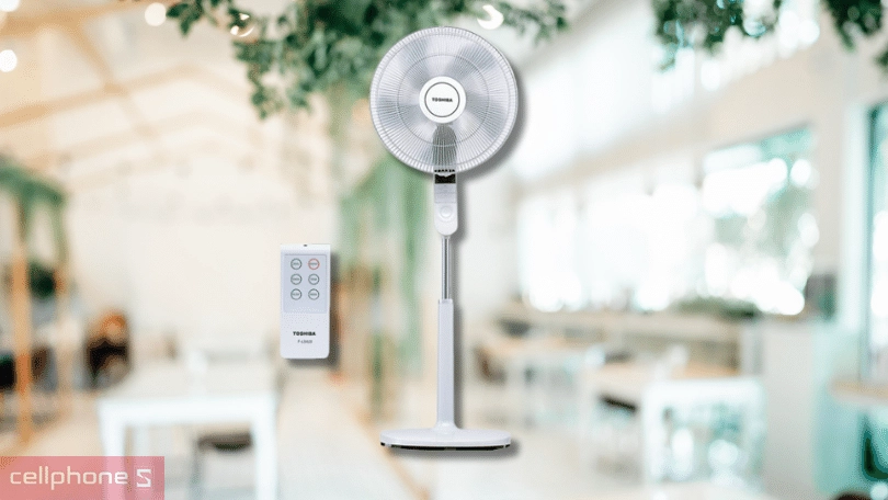 Quạt đứng Toshiba F-LSA20(H)VN 5 cánh 60W - Tiện ích làm mát hiệu quả