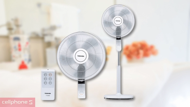 Quạt đứng Toshiba F-LSA20(H)VN 5 cánh 60W - Tiện ích làm mát hiệu quả