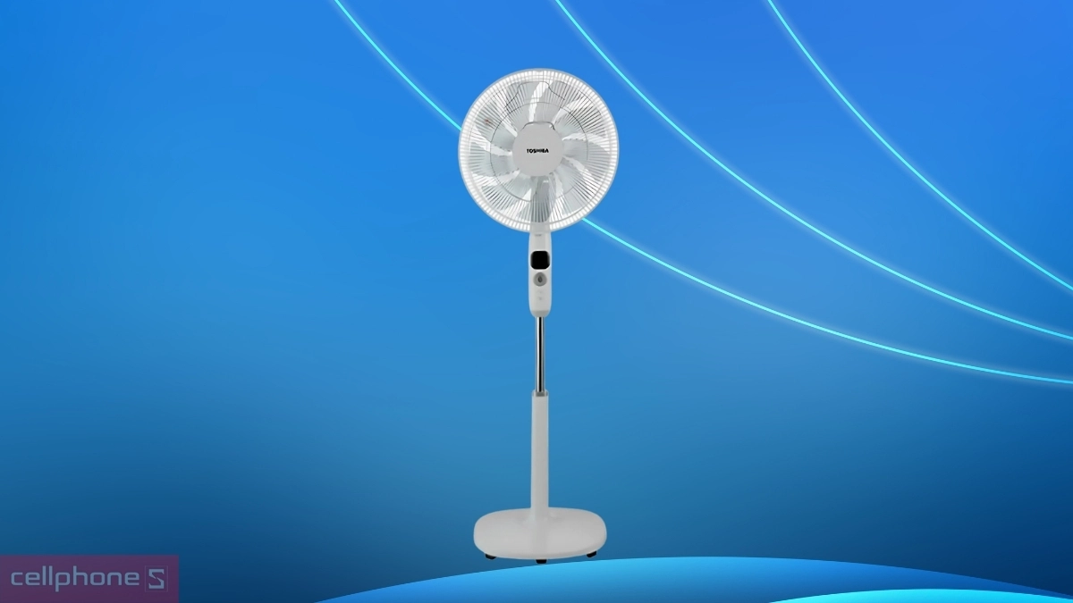 Thiết kế quạt đứng Toshiba F-LSD10(H)VN