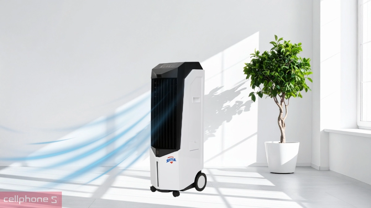 Chế độ gió của quạt điều hòa BOSS S-102
