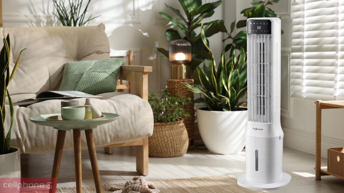 Thiết kế quạt hơi nước Fujihome AC-1000B