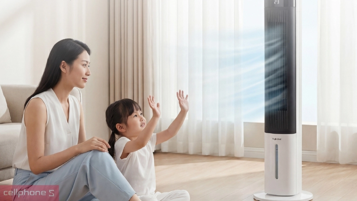 Cấp độ quạt hơi nước Fujihome AC-1001C