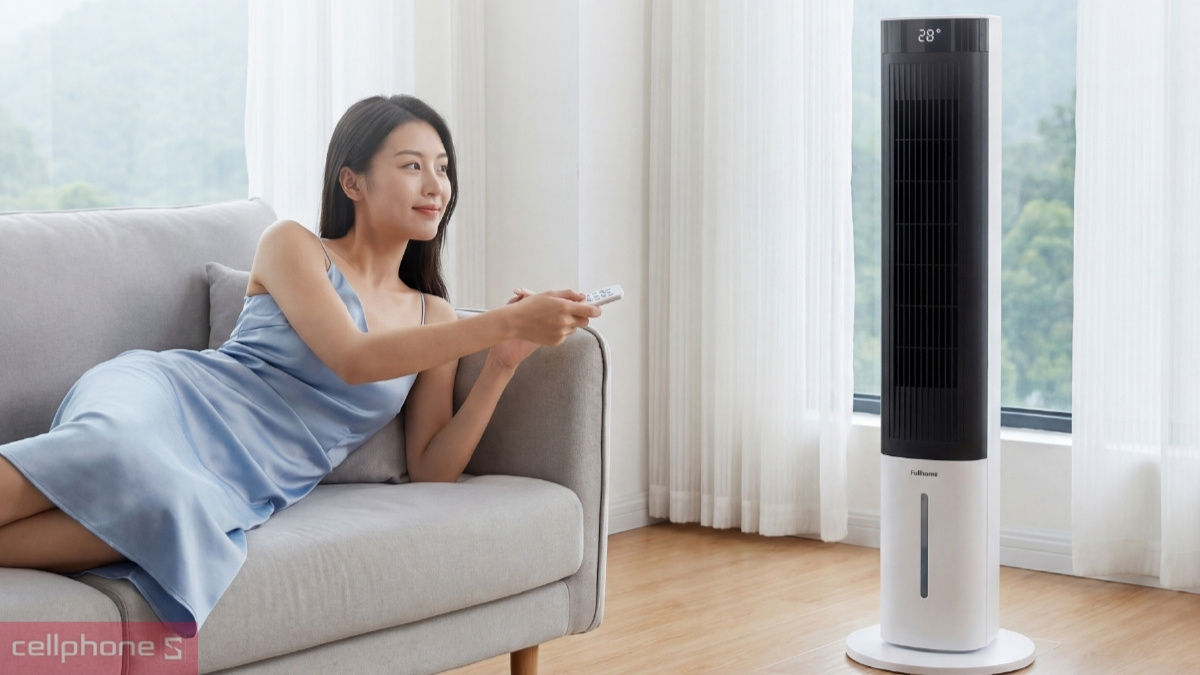 Điều khiển quạt hơi nước Fujihome AC-1001C