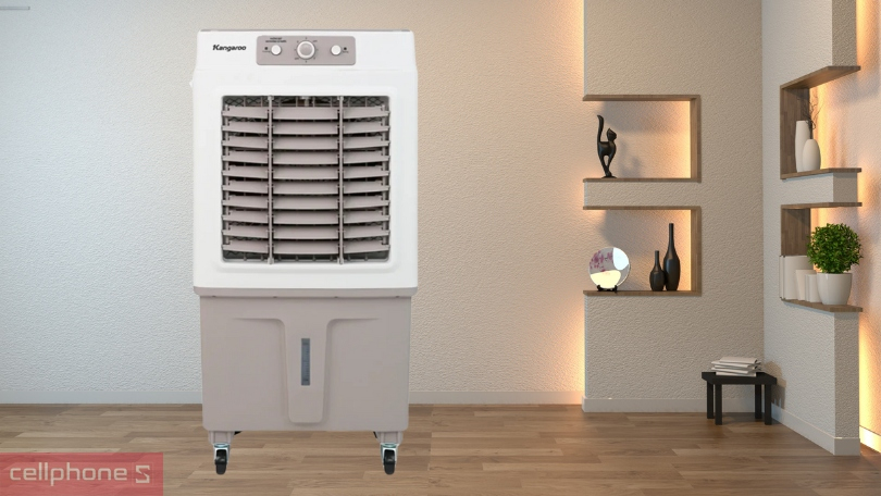 Công suất, tốc độ gió của quạt hơi nước Kangaroo KG50F62