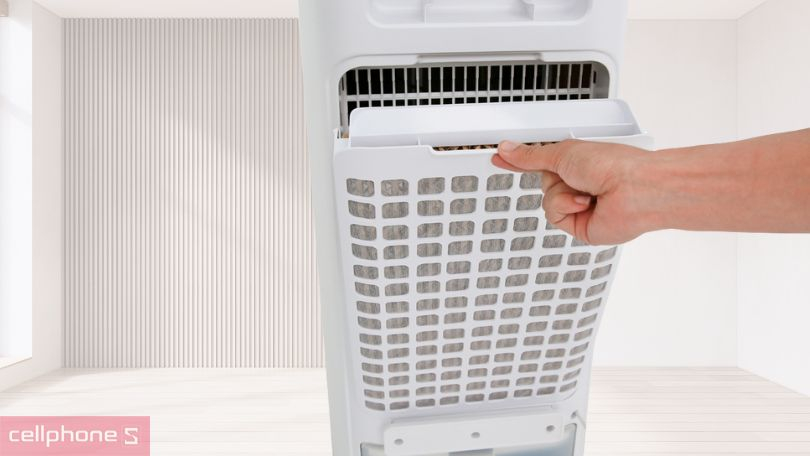 Chế độ thông minh trên quạt hơi nước Kangaroo KG50F68