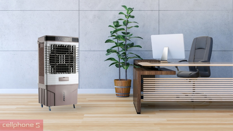 Quạt hơi nước Kangaroo KG50F74: 3 mức gió, chức năng lọc không khí Anion