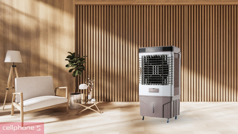 Quạt hơi nước Kangaroo KG50F74: 3 mức gió, chức năng lọc không khí Anion