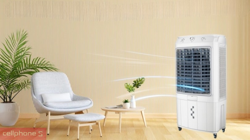 Quạt hơi nước Kangaroo KG50F88 - Kiểu dáng hiện đại, làm mát tối ưu