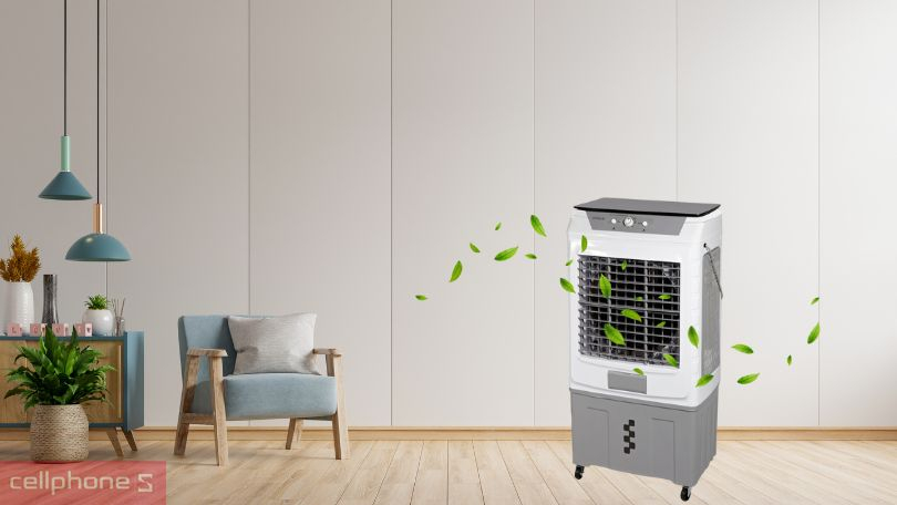 Quạt hơi nước Kangaroo KGW09 - Thiết kế hiện đại, làm mát 2 trong 1