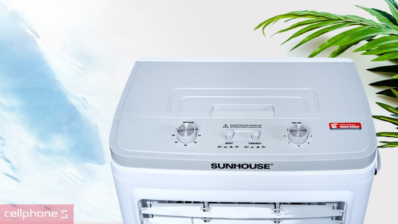 Điều khiển quạt hơi nước Sunhouse SHD7734