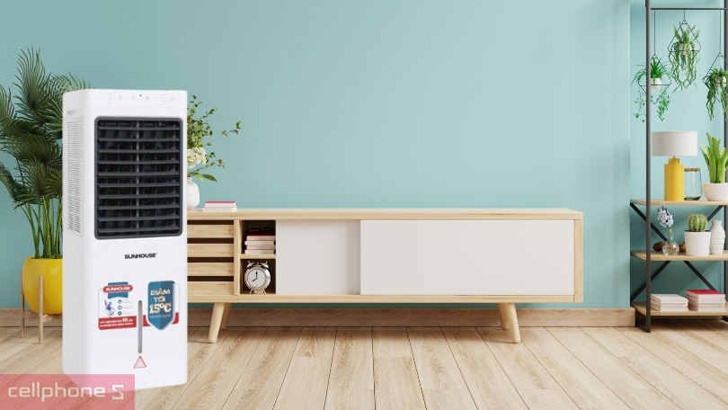 Thiết kế quạt hơi nước Sunhouse SHD7717