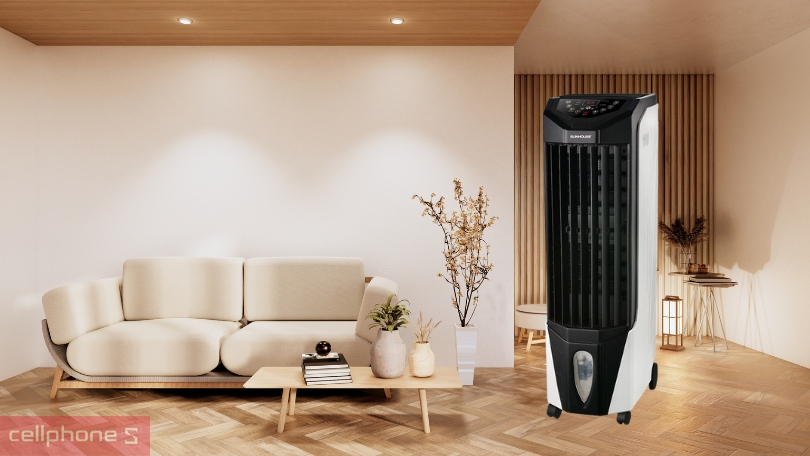 Độ ồn quạt hơi nước Sunhouse SHD7719