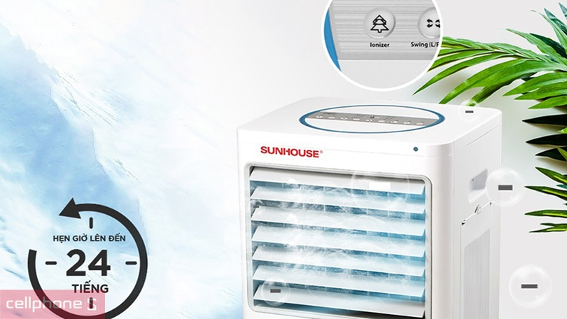 Độ ồn quạt hơi nước Sunhouse SHD7721