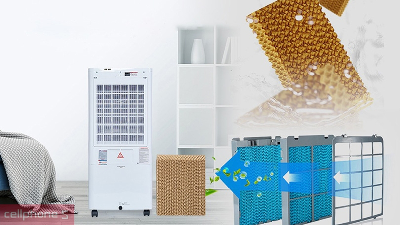 Tính năng quạt hơi nước Sunhouse SHD7721