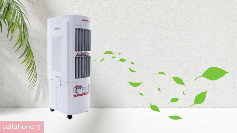 Thiết kế quạt hơi nước Sunhouse SHD7723