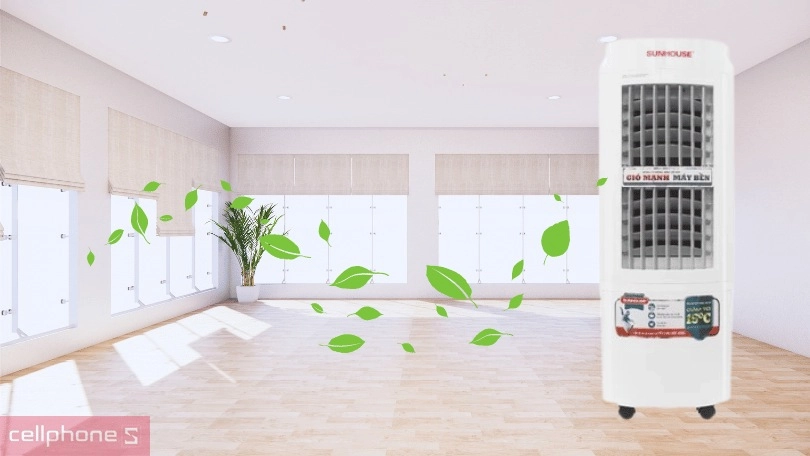 Công suất quạt hơi nước Sunhouse SHD7723