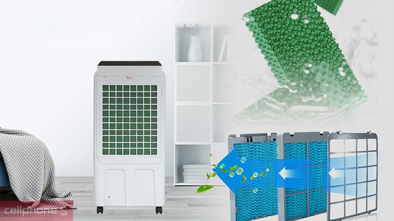 Thiết kế quạt hơi nước Sunhouse SHD7727