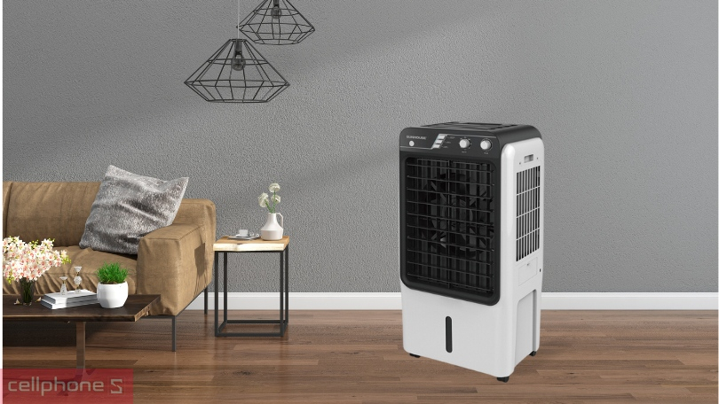 Công suất, tốc độ gió của quạt hơi nước Sunhouse SHD7732