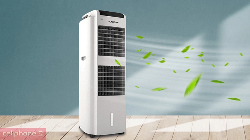 Chế độ gió trên quạt hơi nước Sunhouse SHD7738