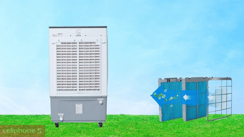 Chế độ thông minh trên quạt hơi nước Sunhouse SHD7739