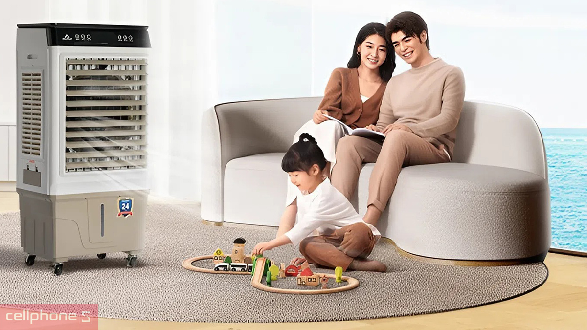 Chức năng hẹn giờ quạt điều hòa Hòa Phát HPCF1-051