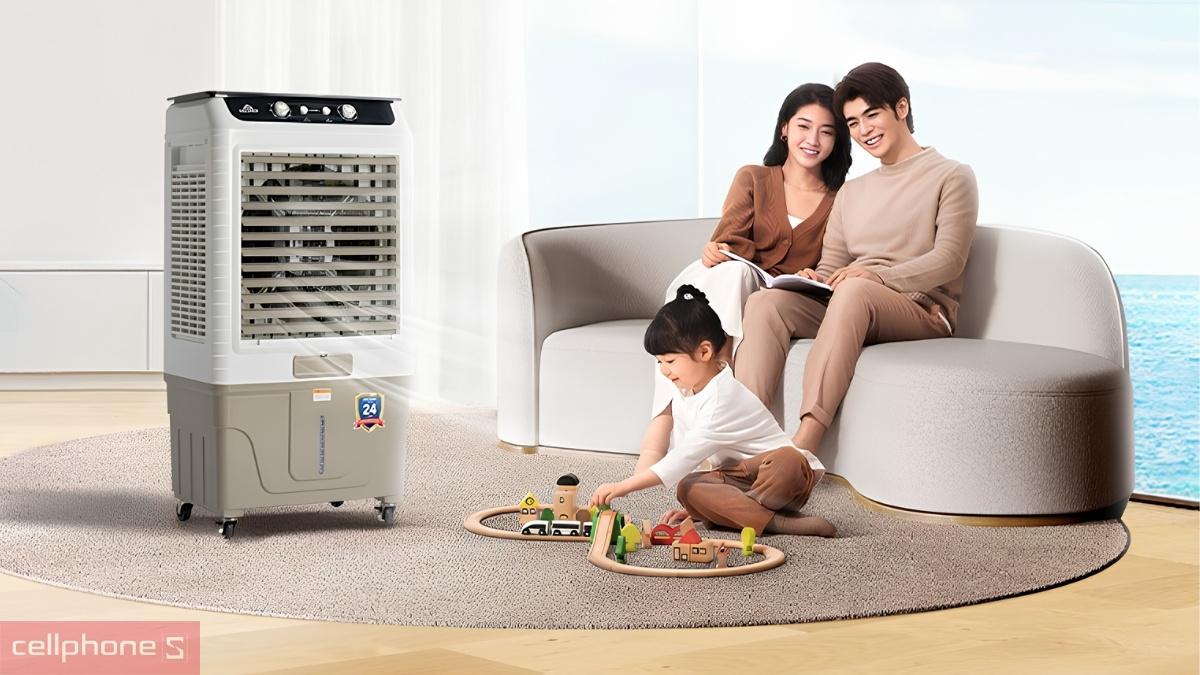 Thiết kế quạt điều hòa Hòa Phát HPCF1-061