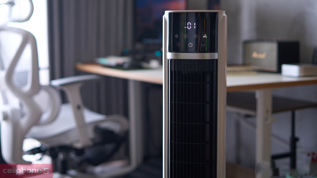 Tiện ích trên quạt hơi nước