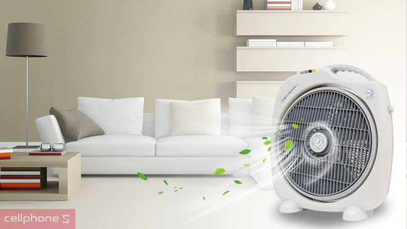 Thiết kế quạt Asia 3 cánh F16001 45W 