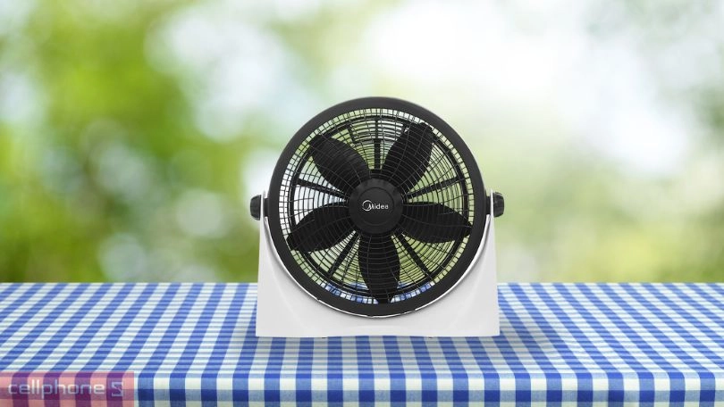 Thiết kế quạt hộp Midea 5 cánh FB40-9H 55W