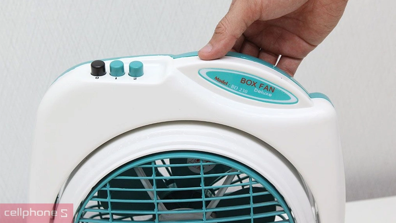 Quạt hộp Senko BD230 20cm - Kiểu dáng nhỏ gọn, công suất làm mát mạnh mẽ