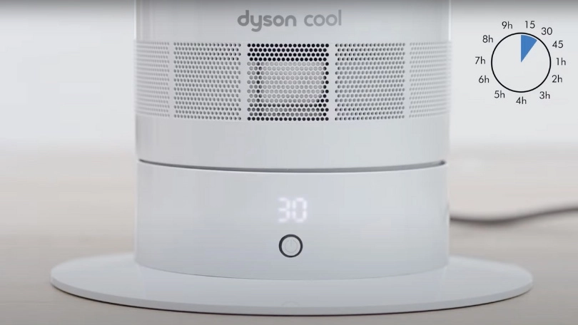 Hướng dẫn sử dụng tính năng hẹn giờ trên quạt Cool AM07 của Dyson