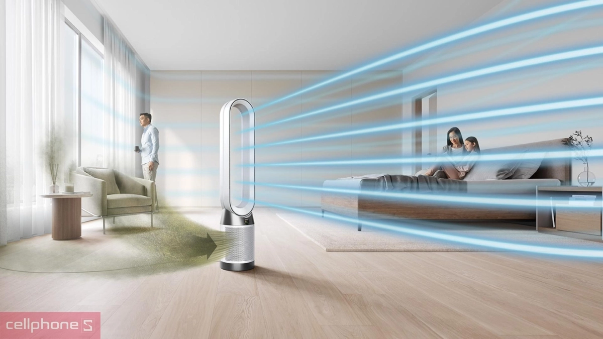 Thu giữ 99,97% bụi bẩn, công nghệ hiện đại 