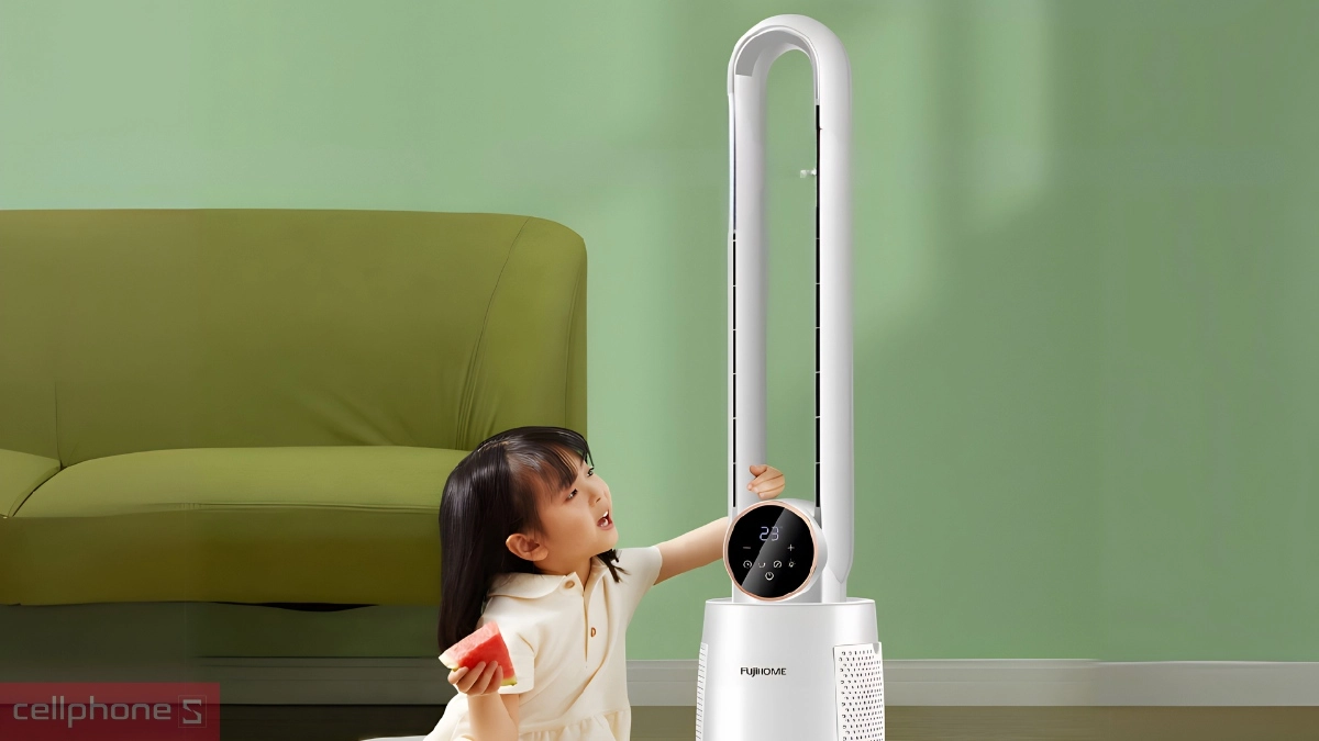 Thiết kế quạt không cánh Fujihome BF-03R