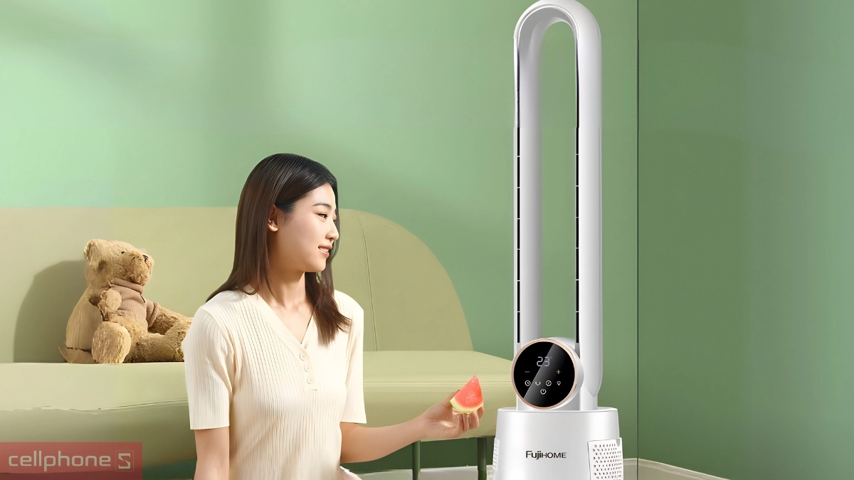 Độ ồn quạt không cánh Fujihome BF-03R