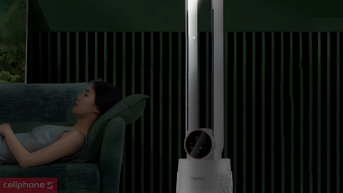Hẹn giờ quạt không cánh Fujihome BF-03R