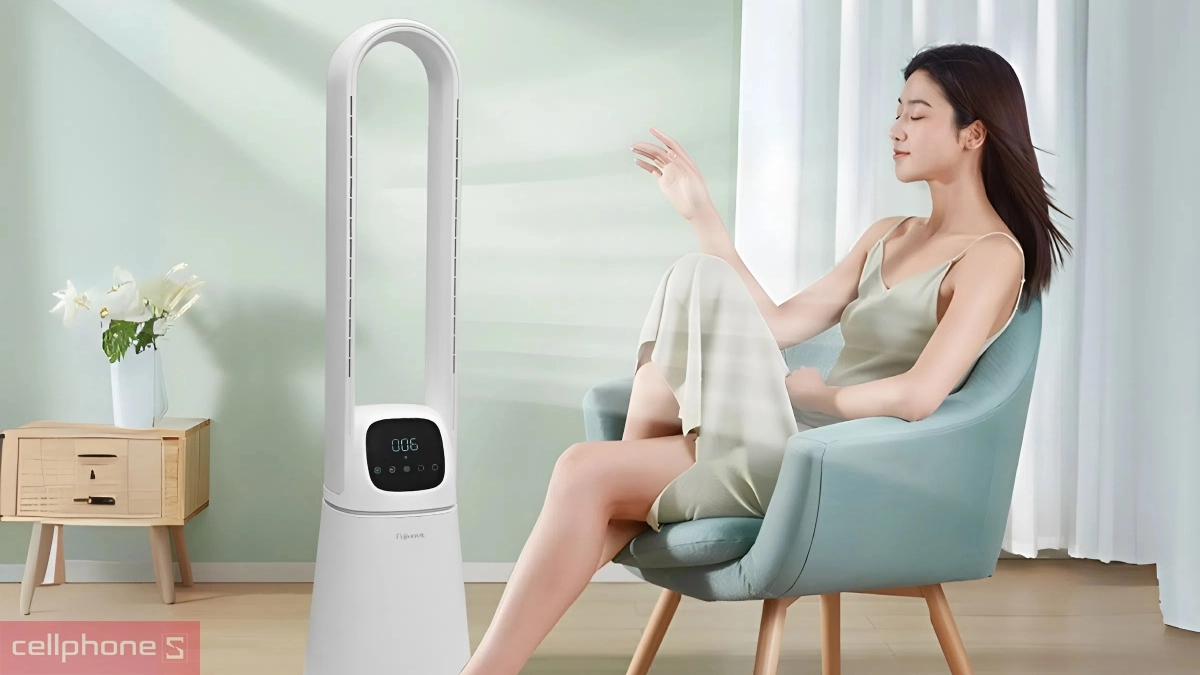 Vì sao nên mua quạt không cánh lọc không khí FujiHome BF065