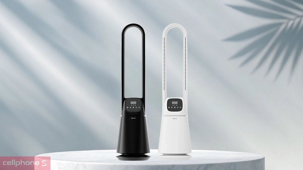 Thiết kế, kiểu dáng của quạt không cánh lọc không khí FujiHome BF065