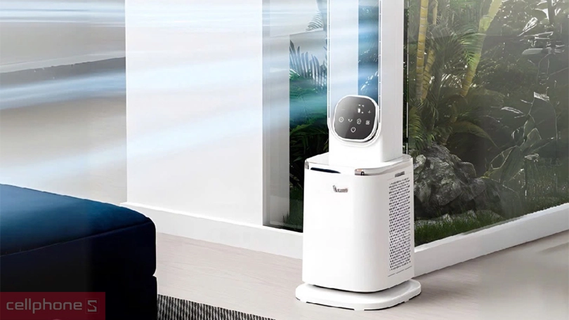 Sử dụng tiện lợi với điều khiển