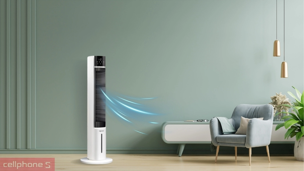 Công suất quạt không cánh lọc không khí Ion Fujihome AC-DT5E