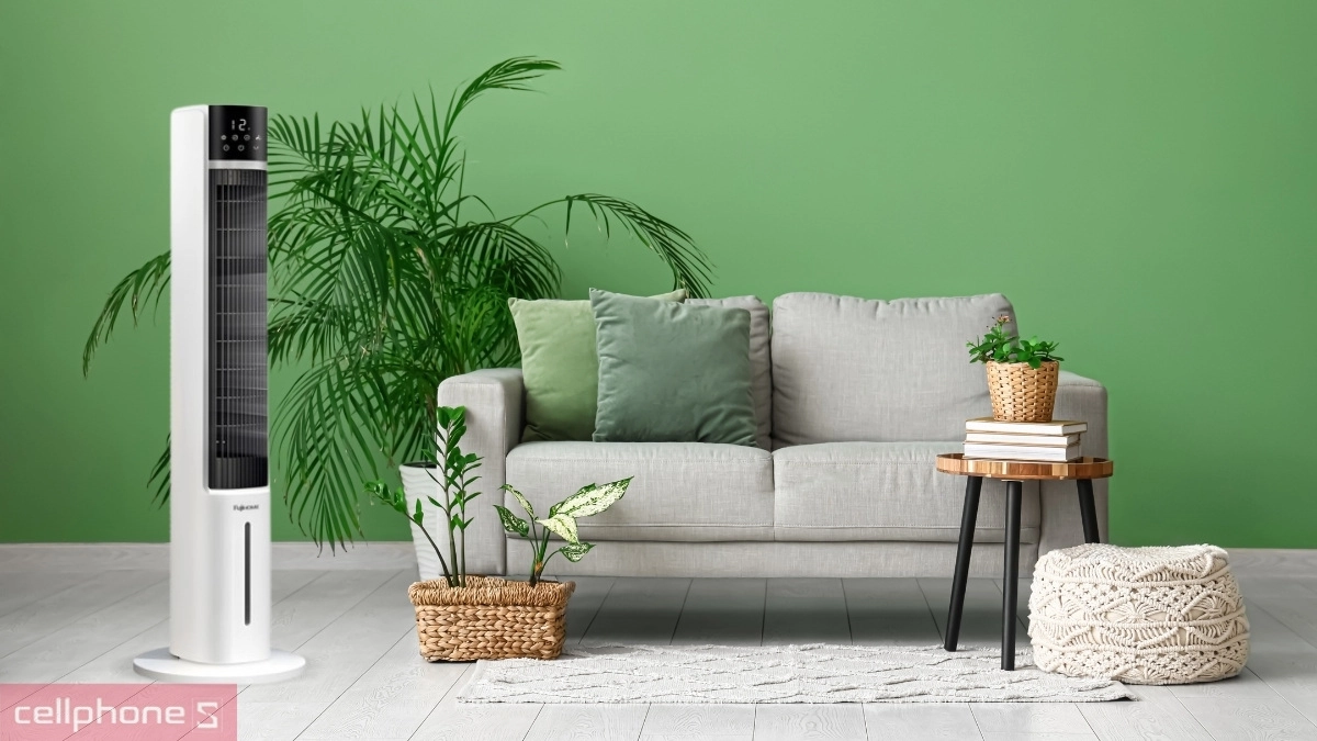 Công nghệ lọc khí Ion quạt không cánh lọc không khí Ion Fujihome AC-DT5E