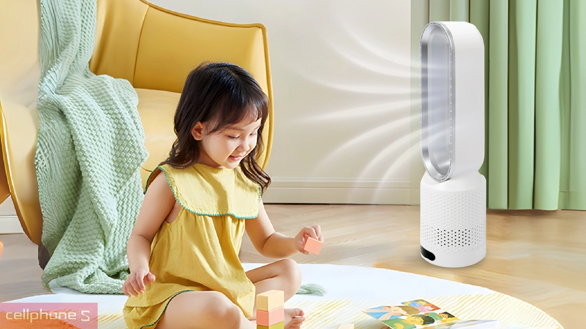 Công suất quạt không cánh mini Fujihome BF16