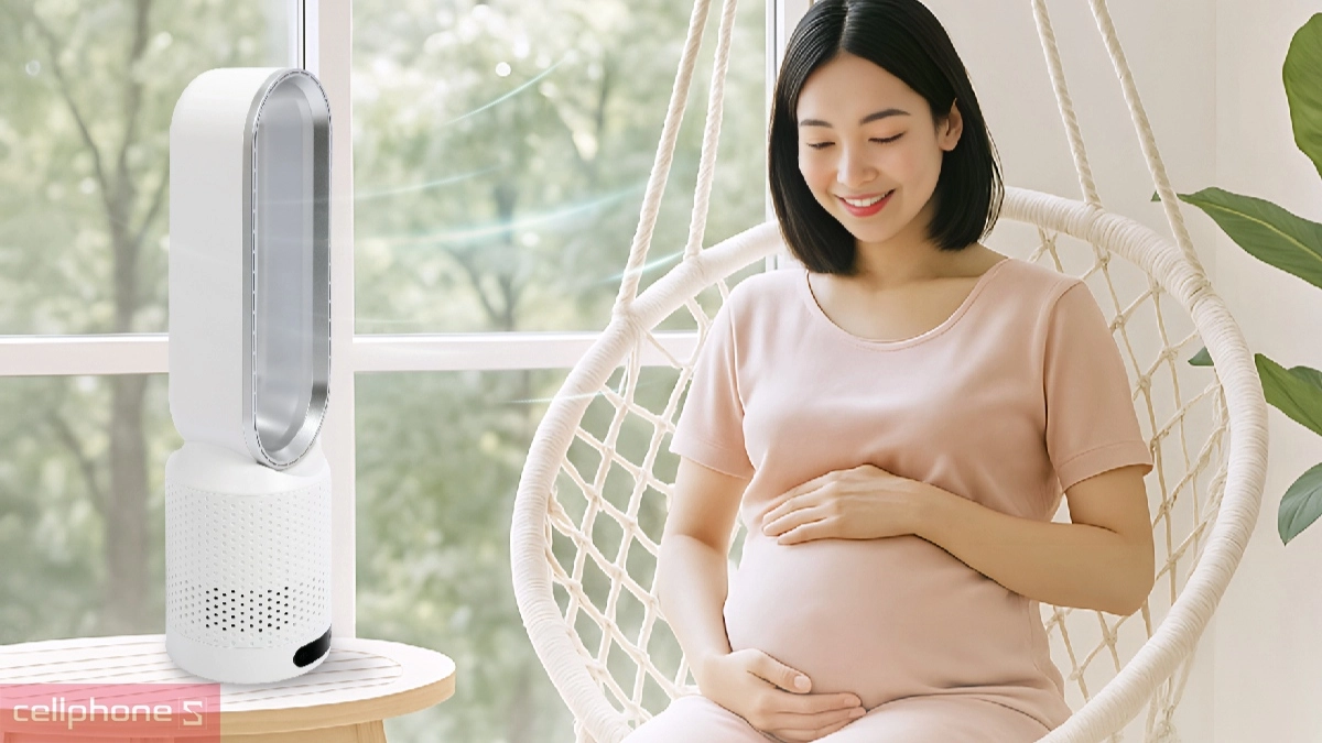 Độ ồn quạt không cánh mini Fujihome BF16