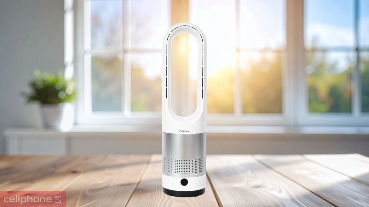 Điều khiển  quạt không cánh mini FujiHOME BF18
