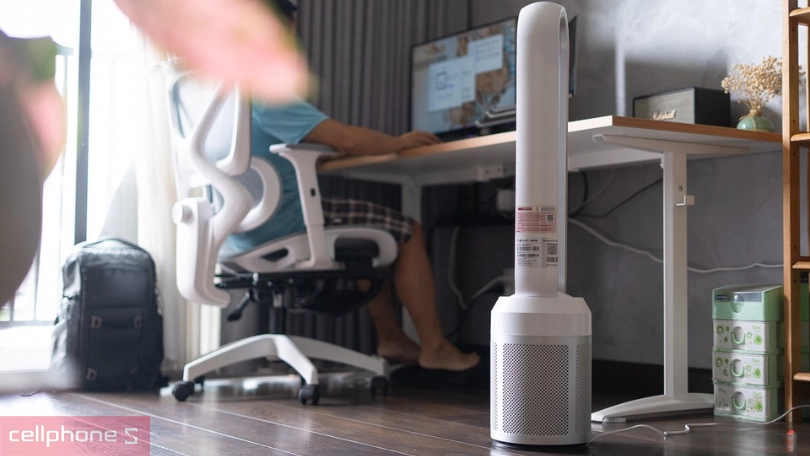 Quạt không cánh tích hợp lọc không khí Fujihome BF308DC - Mát mẻ, trong lành